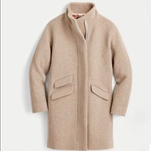 J Crew Nello Gori Stadium Cloth Wool Cocoon Coat